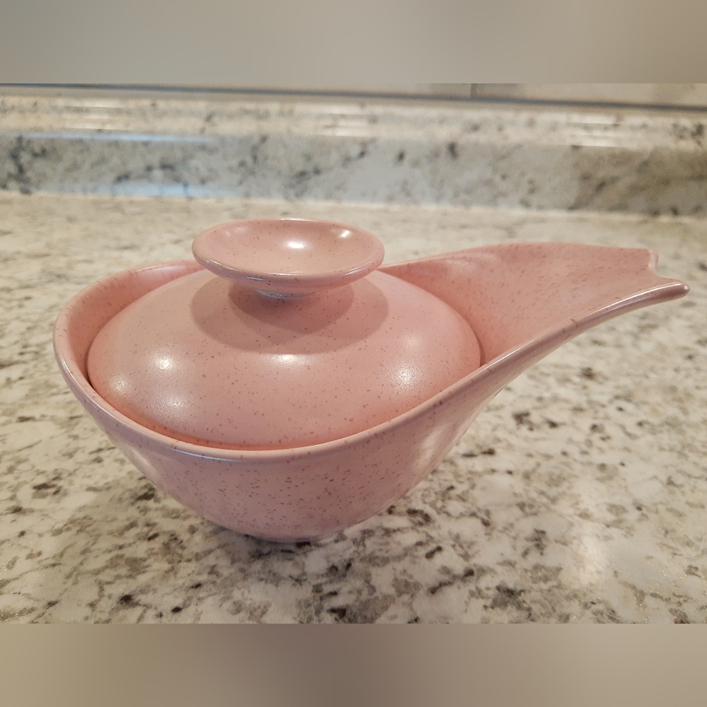 Monterey California Pottery Sugar Bowl